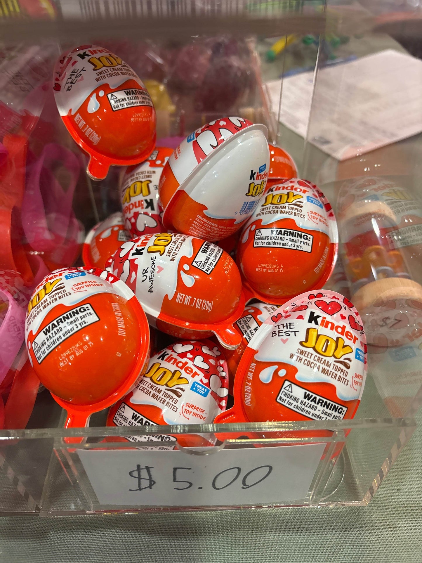 Kinder Joy Valentine's Day .7 oz - Nassau Candy