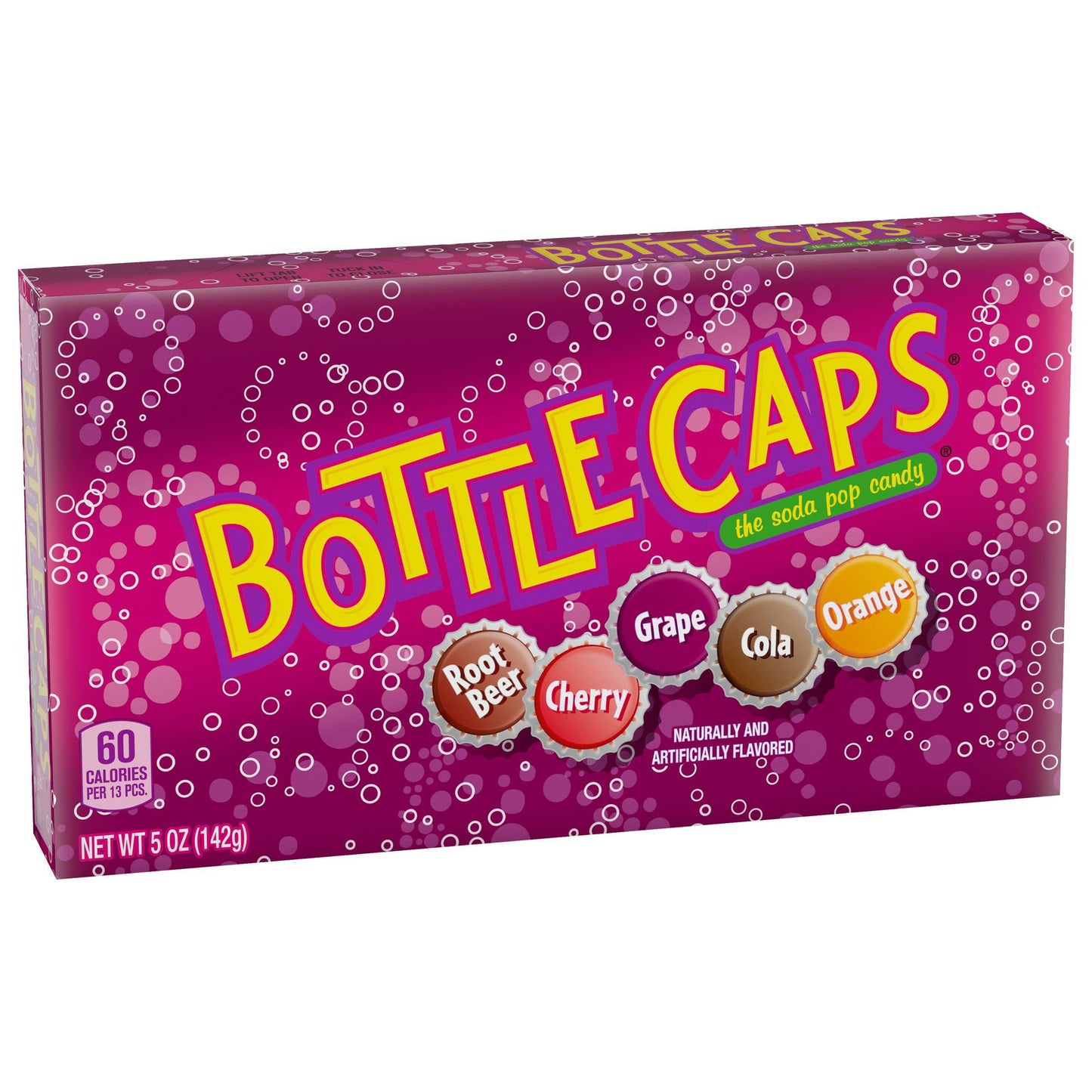Bottle Caps 5oz Theater Box - Grandpa Joe's Candy Shop