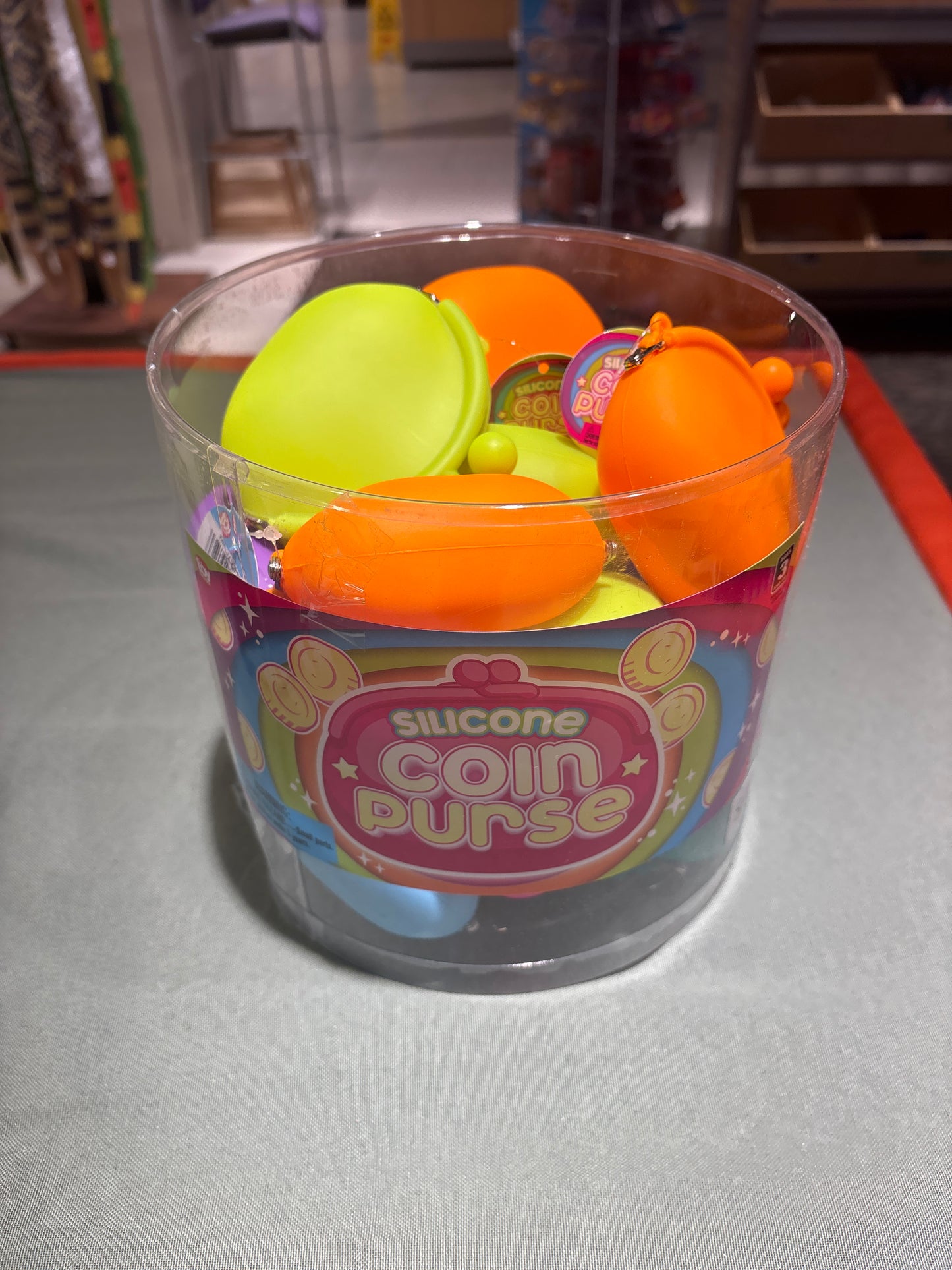 Silicone Coin Purse 3.5 in