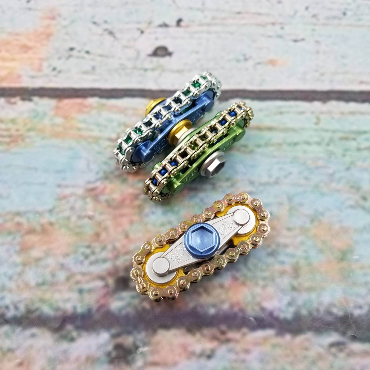 Stacked Spinning Gyroscope Gear Chain Fidget Toy - MIAS SHOP