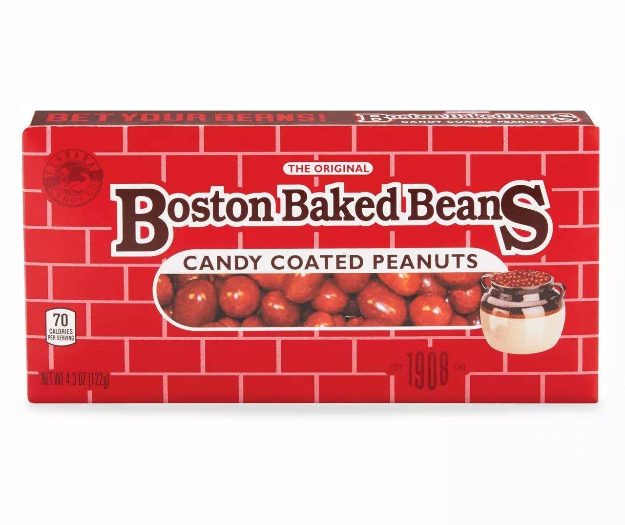 Boston Baked Beans Candy 4.3oz Theater Box - Grandpa Joe's Candy Shop
