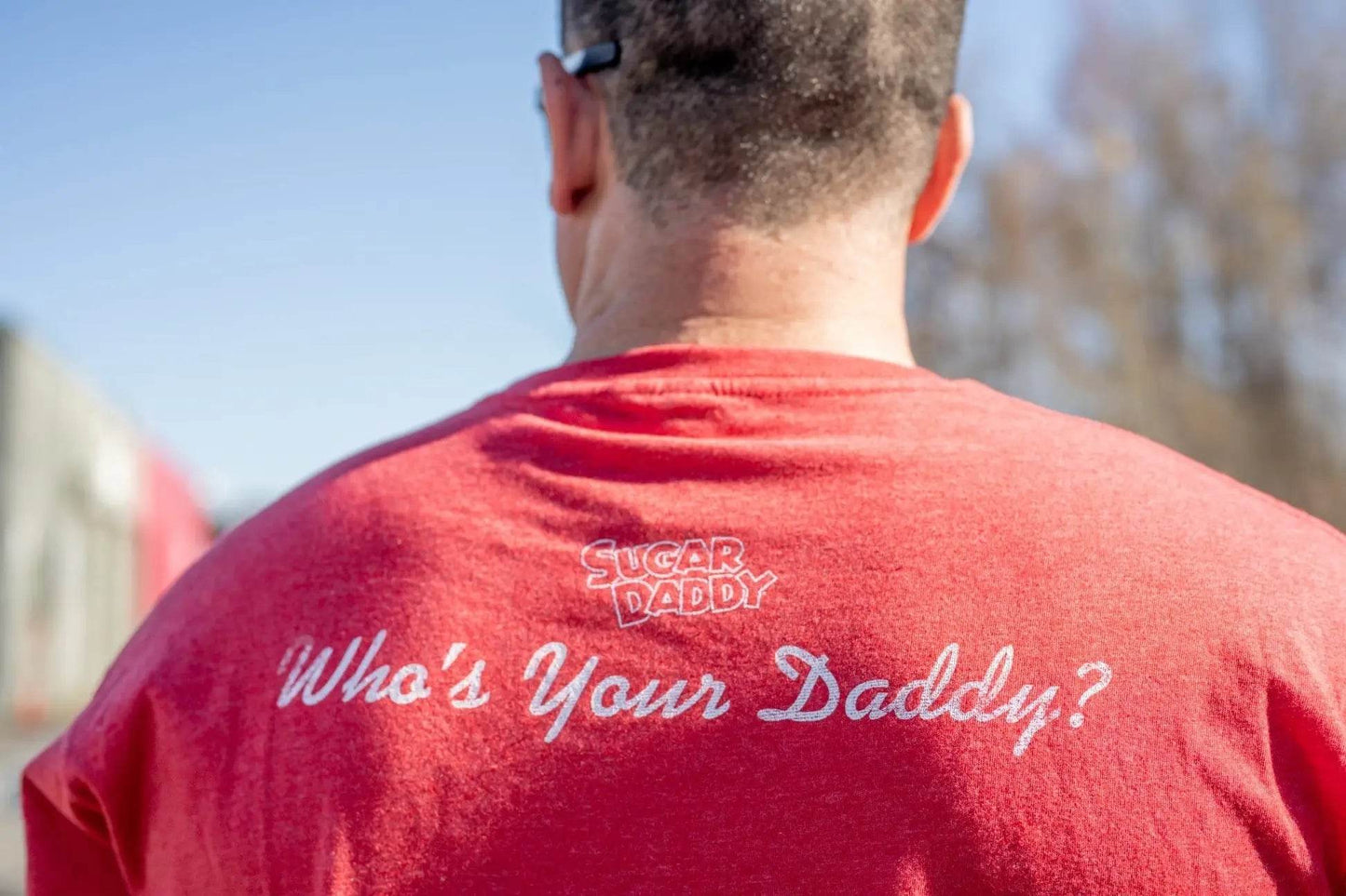 Sugar Daddy Who's Your Daddy? Vintage Candy T-Shirt Tee - Grandpa Joe's Candy Shop