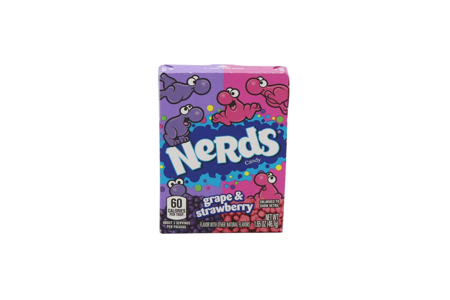 Nerds Candy, Grape And Strawberry - Grandpa Joe's Candy Shop