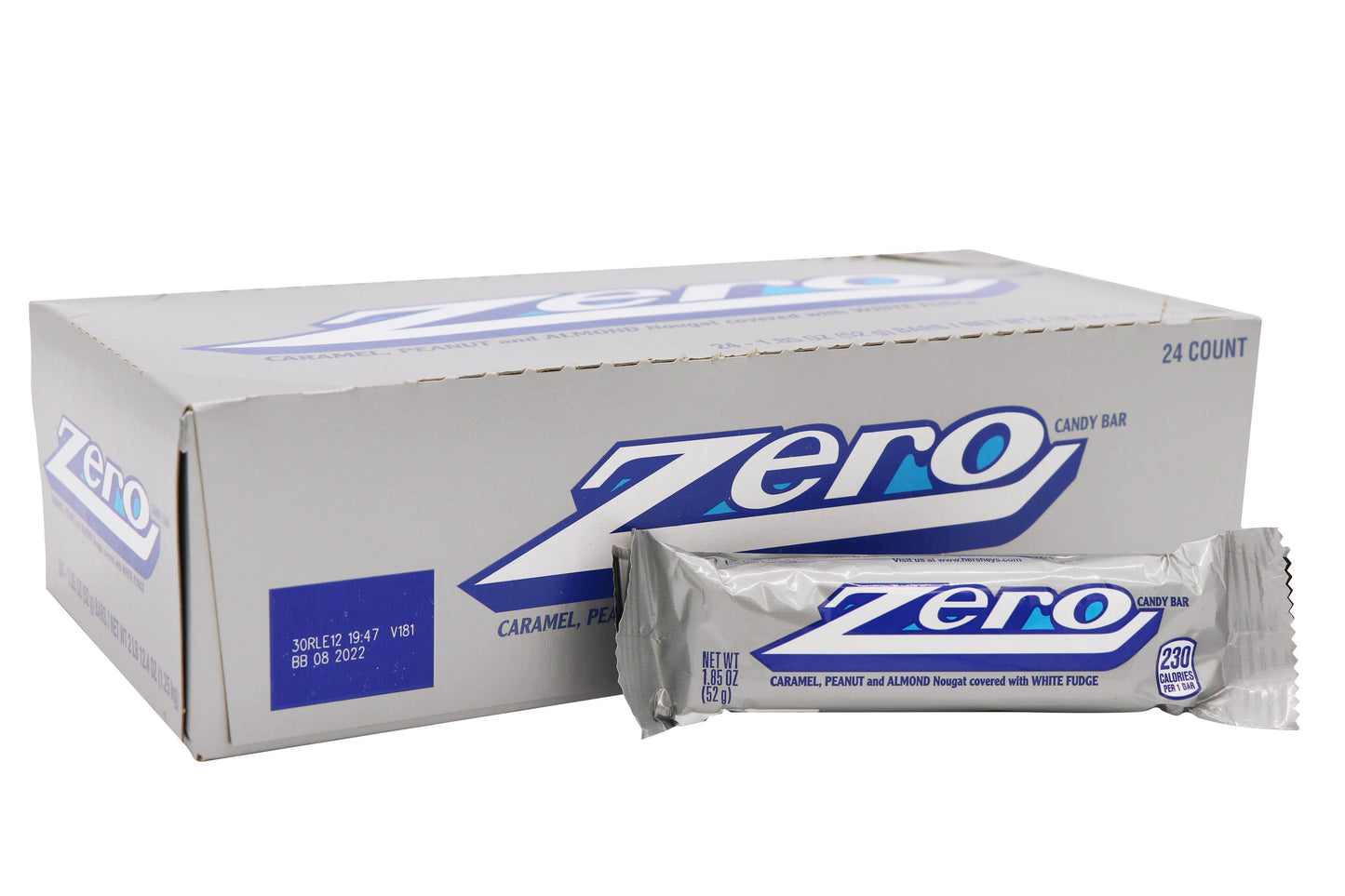 Zero Candy Bar, 1.85oz - Grandpa Joe's Candy Shop