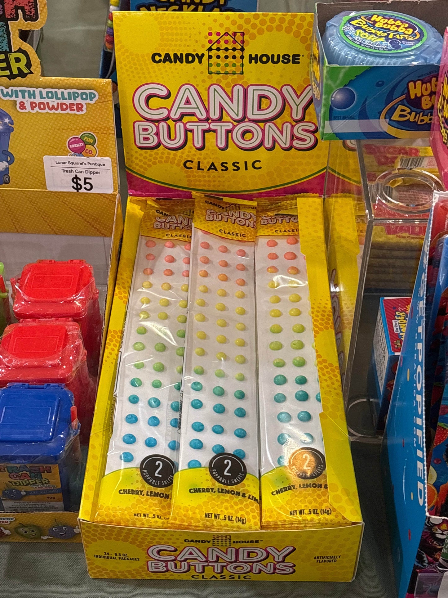 CANDY HOUSE CANDY BUTTONS 0.5 OZ - Nassau Candy