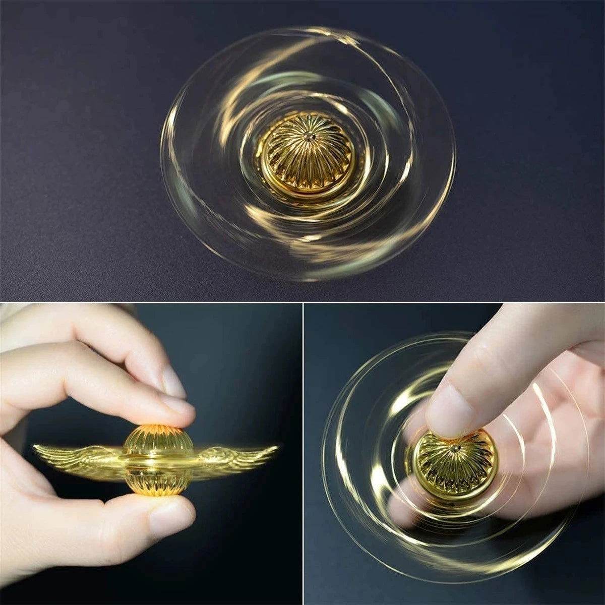 Golden Snitch Fidget Spinner - Lunar Squirrel's Puntique