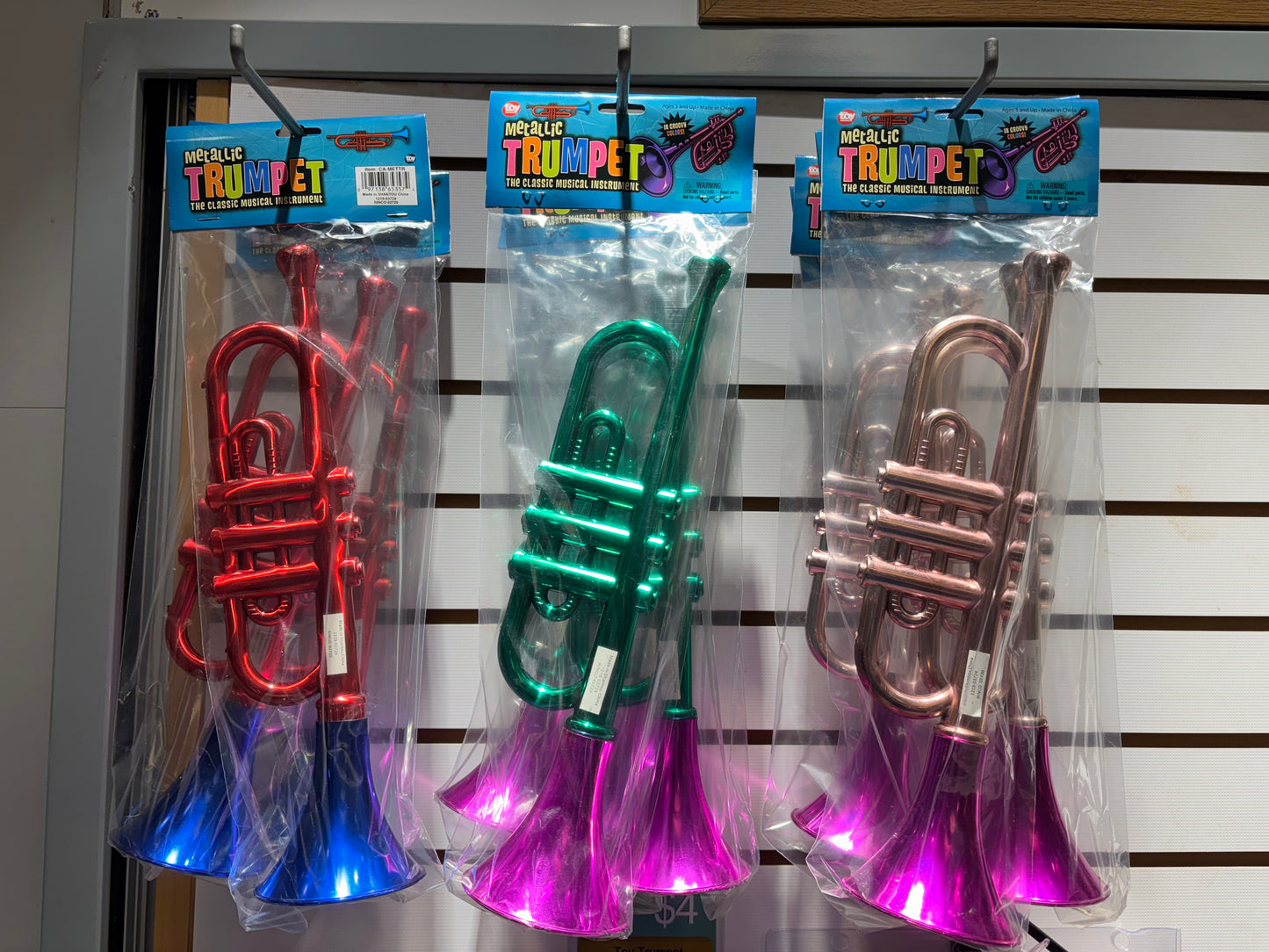 13.5" Metallic Trumpet