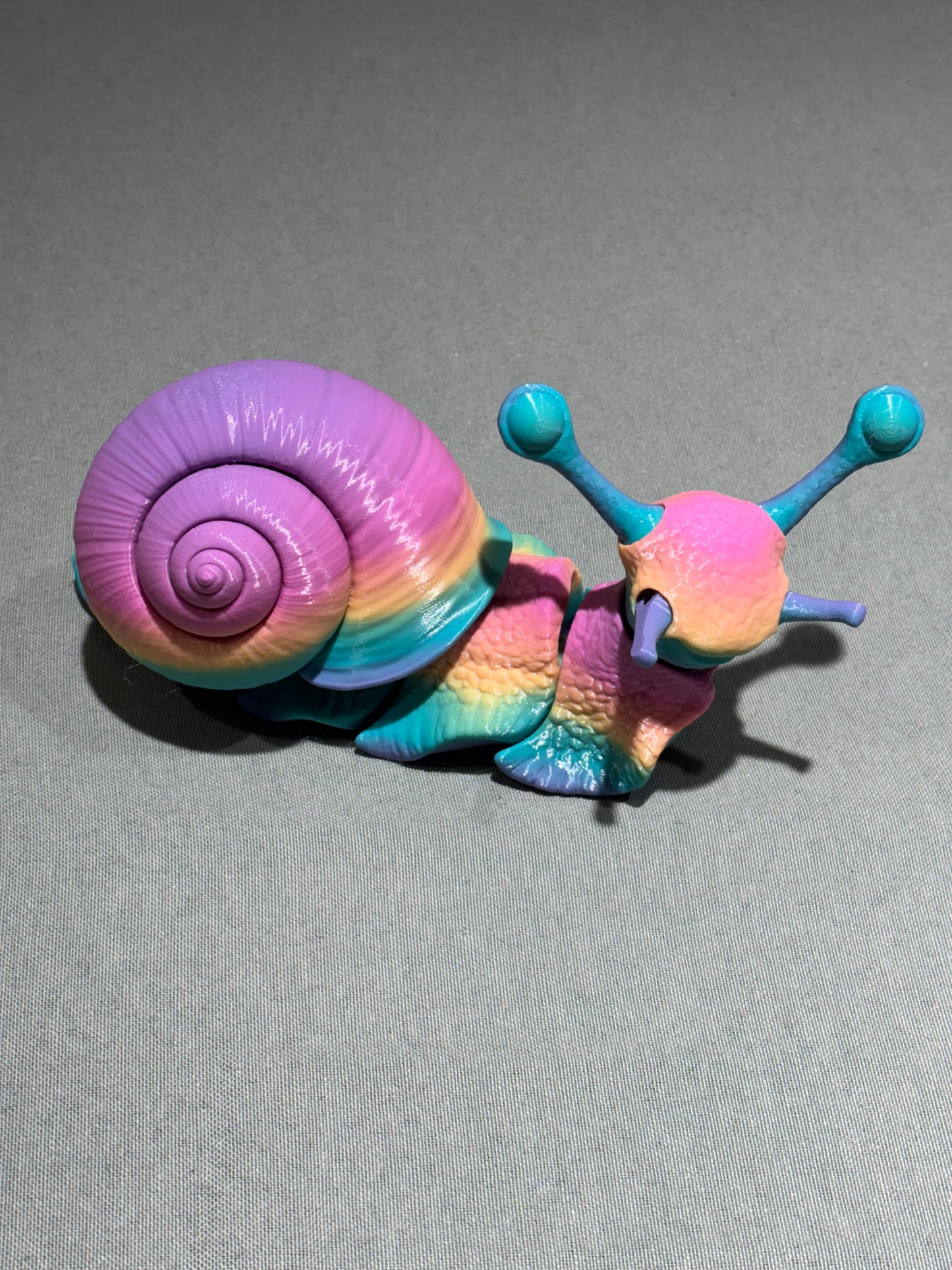 9” 3D printed articulated Snails