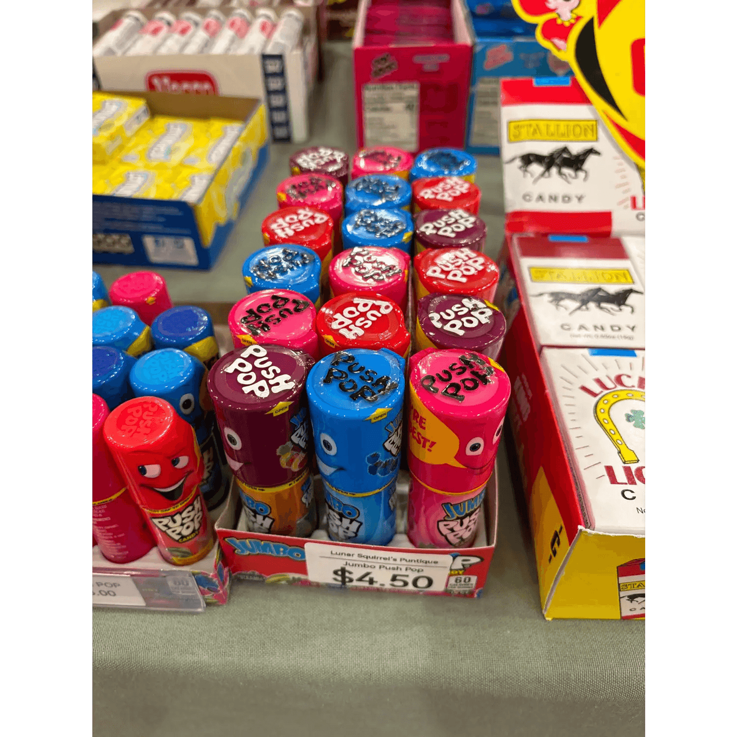 Jumbo Push Pop - Nassau Candy