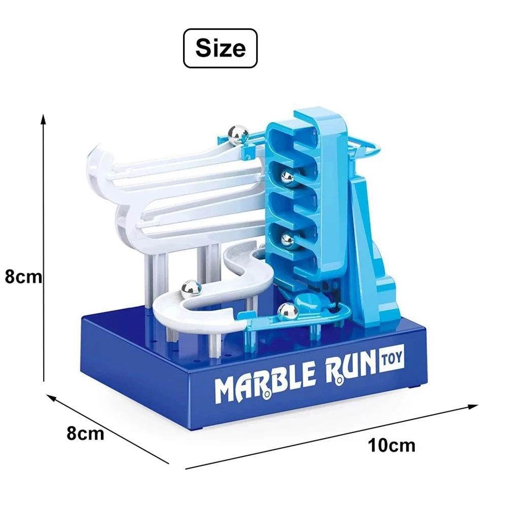 New Building Blocks Electronic Construction Runway Marble Race Track Maze Toy with Music DIY - Lunar Squirrel's Puntique