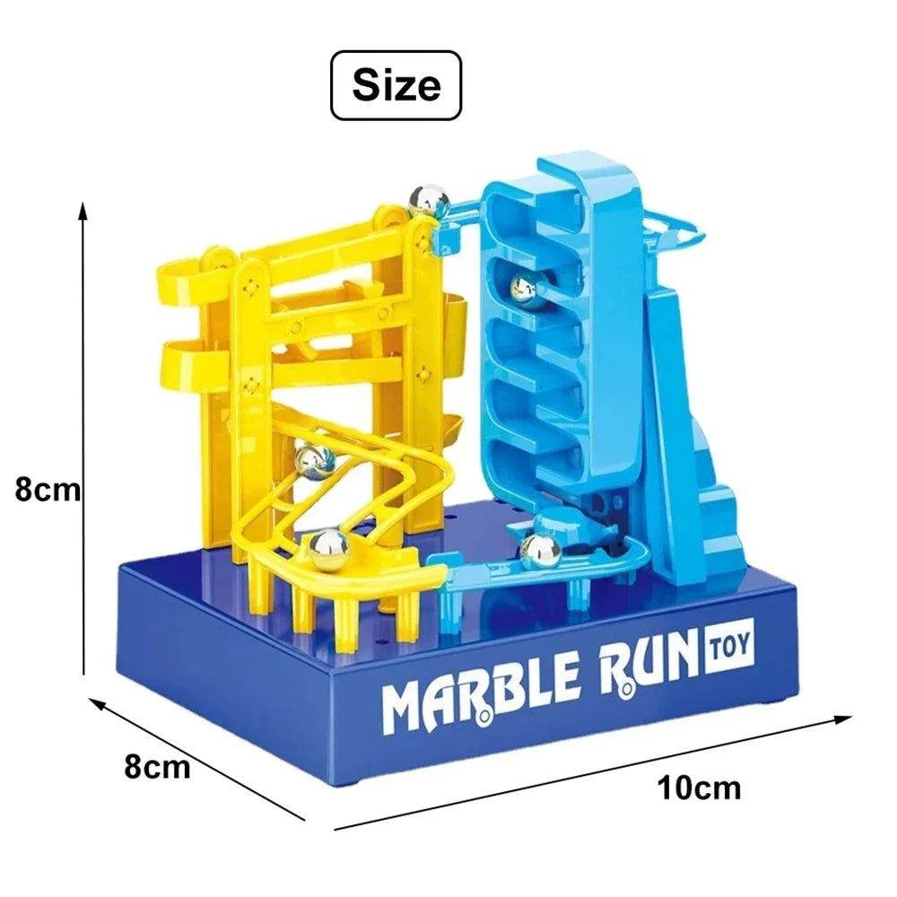 New Building Blocks Electronic Construction Runway Marble Race Track Maze Toy with Music DIY - Lunar Squirrel's Puntique