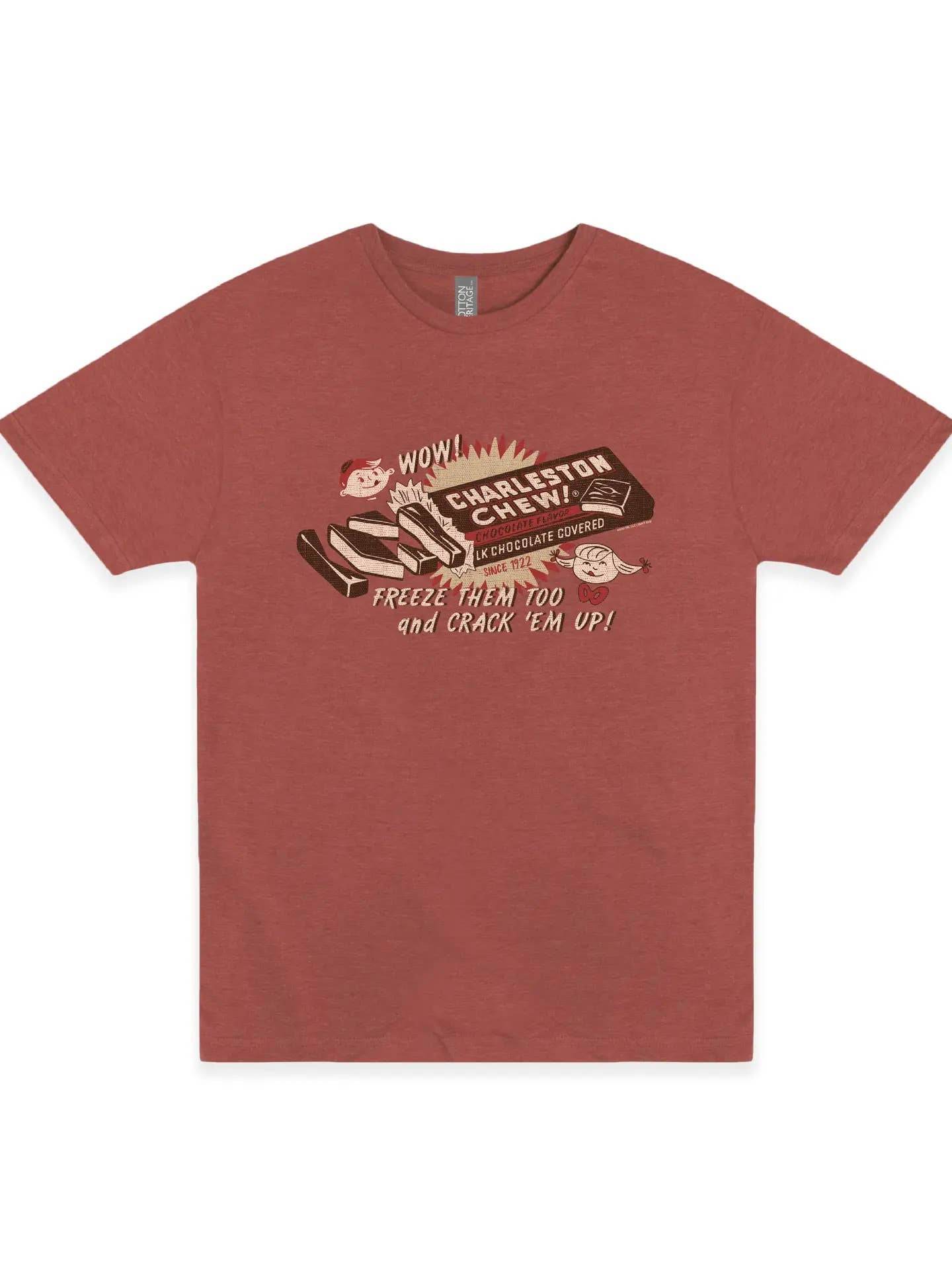 Charleston Chew Nostalgic Vintage Advertisement T-Shirt - Grandpa Joe's Candy Shop