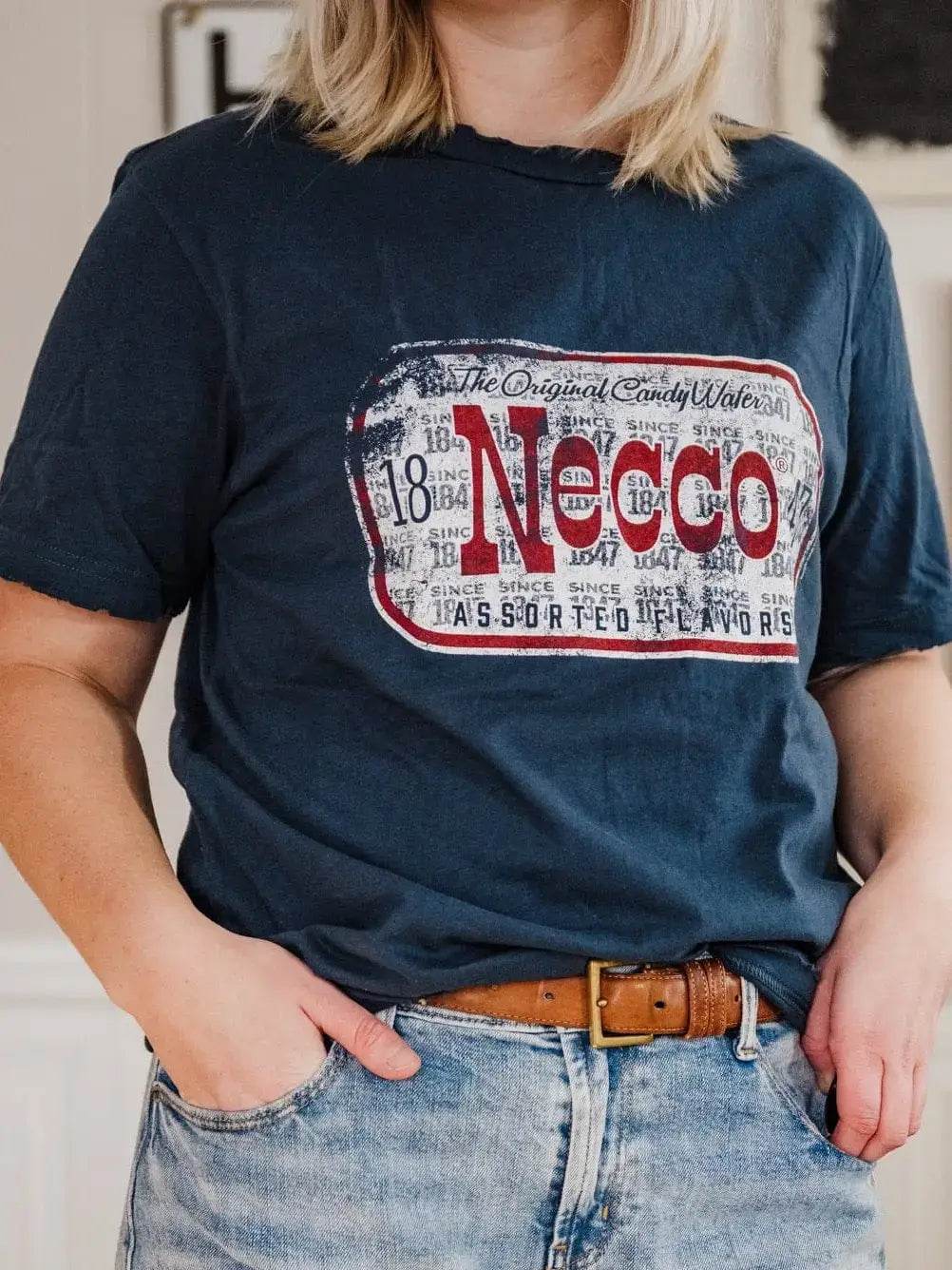 Necco® the Original Candy Wafer Vintage Candy T-Shirt Tee - Grandpa Joe's Candy Shop