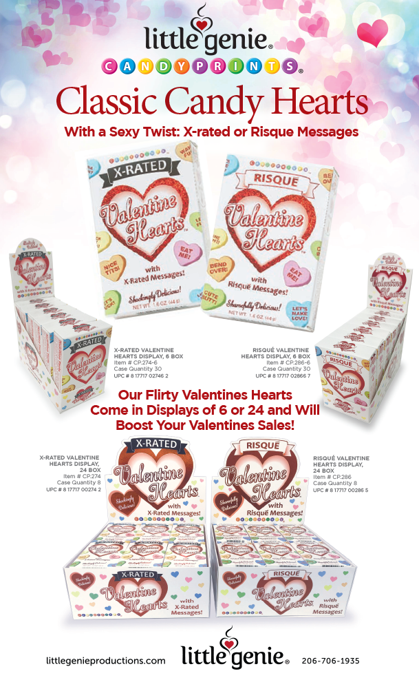Risqué Valentine's Conversation Candy Hearts