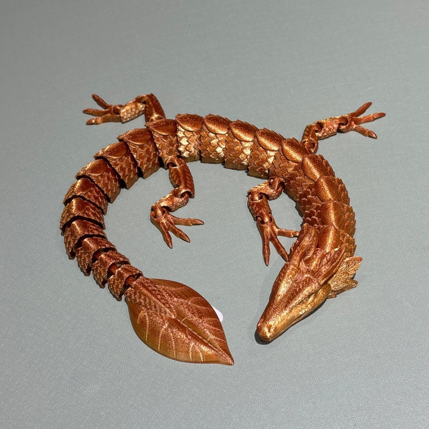 3d Printed Articulating Leaf Dragon