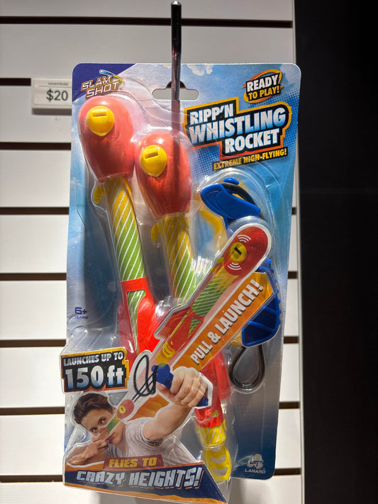 8.5 in Lanard Ripp'n Whistling Rocket - The Toy Network