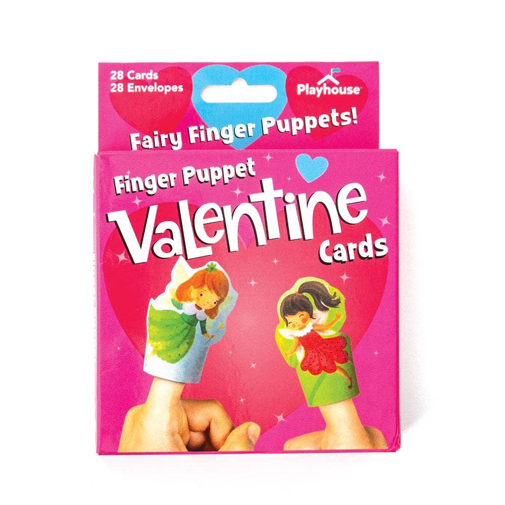 Paper House Productions - Fairy Finger Puppet Valentines