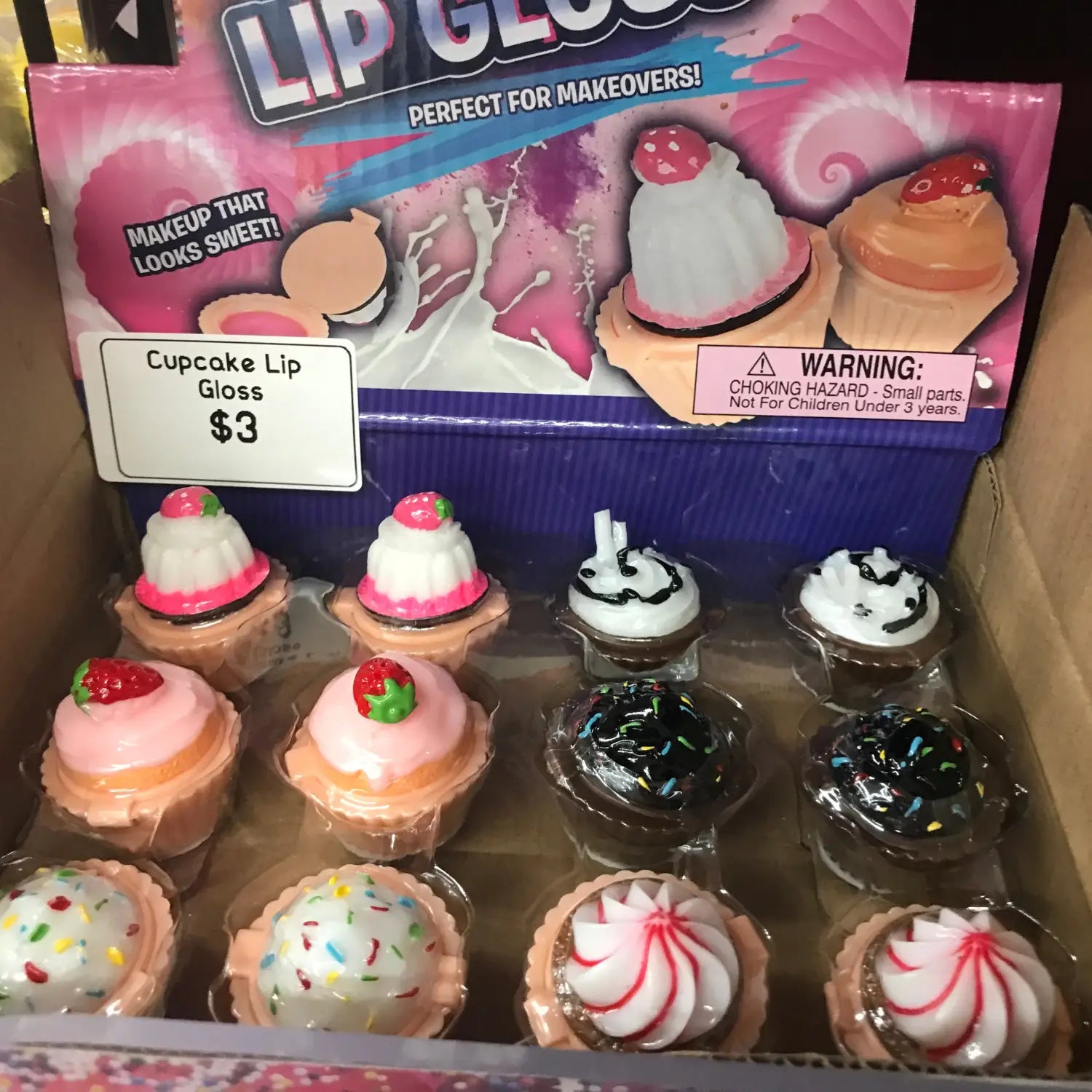 1.25 in Cupcake Lip Gloss