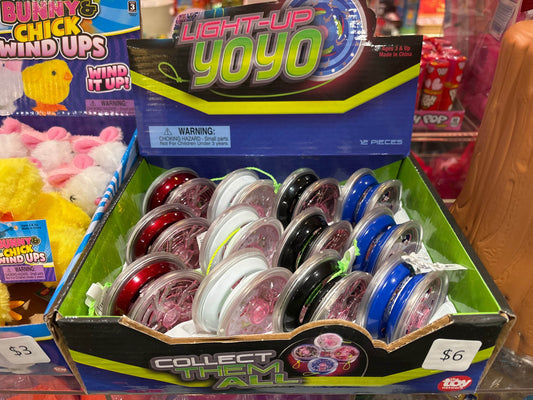 2.5 in Light-up Metal Yoyo - The Toy Network