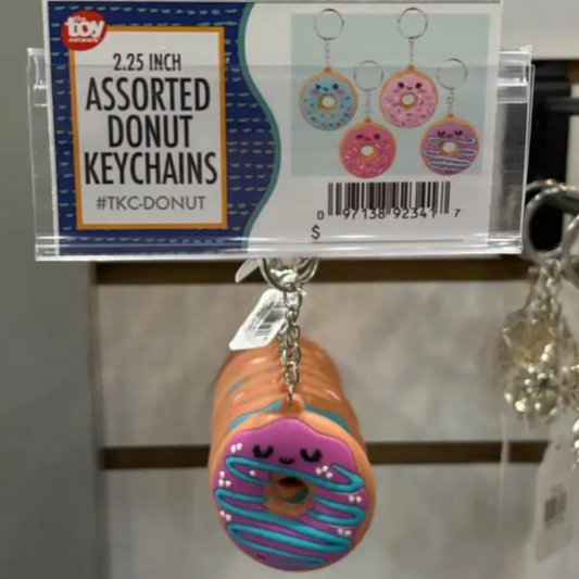 2.25" Donut Keychains - Lunar Squirrel’s Puntique