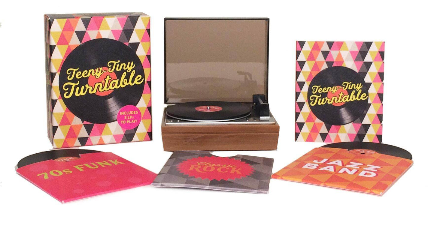 Teeny-Tiny Turntable: Includes 3 Mini-LPs To Play! - Hachette Book Group