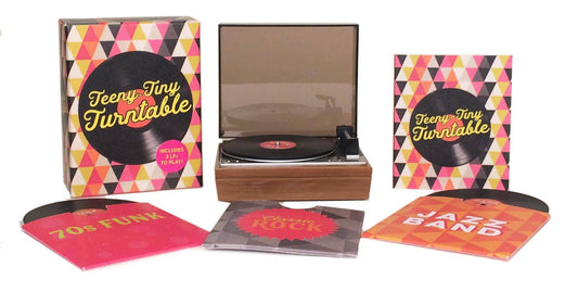 Teeny-Tiny Turntable: Includes 3 Mini-LPs To Play! - Hachette Book Group