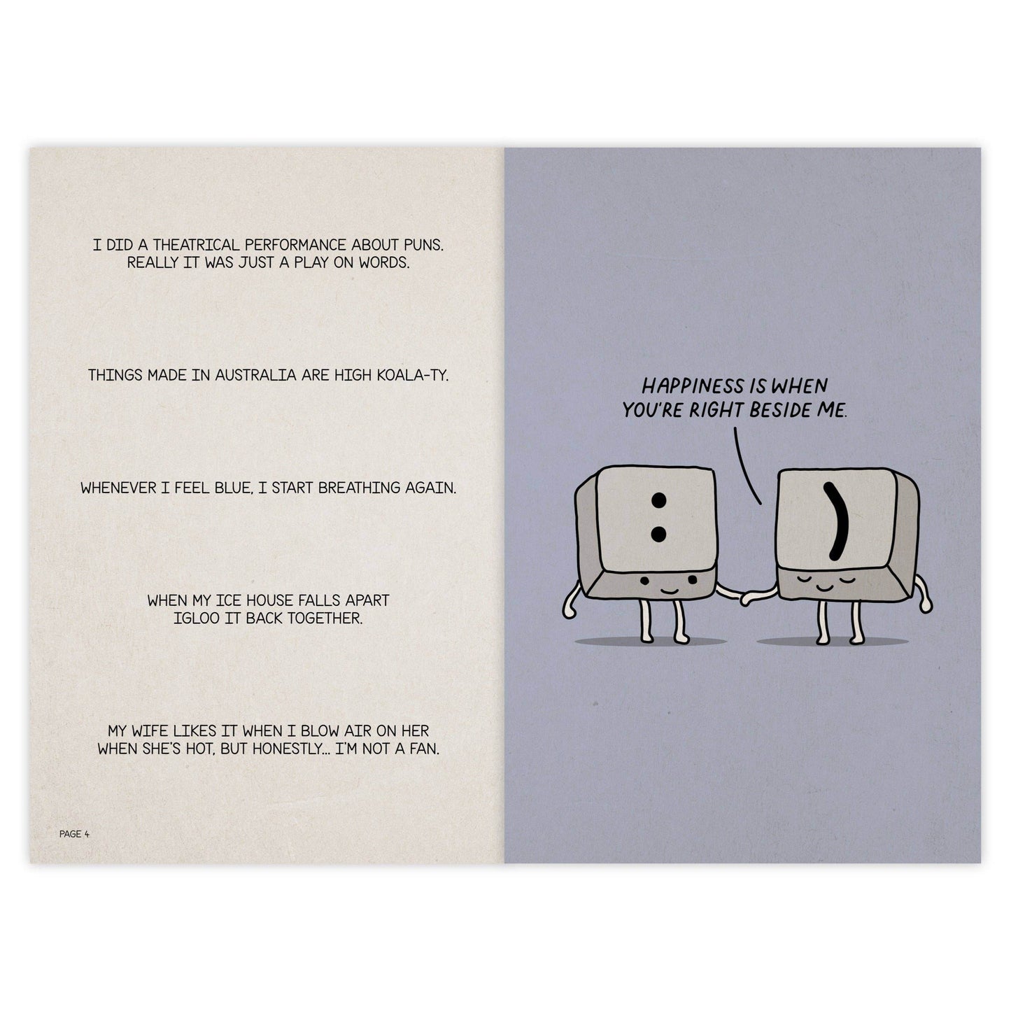 The Book of Puns Softcover 6x9 Book - Willow Creek Press & Gifts