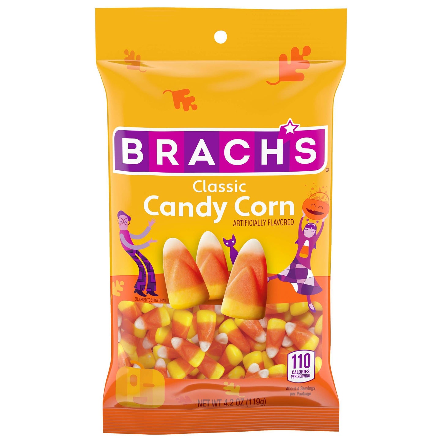Brach's Classic Candy Corn Peg Bag, 4.2oz - Grandpa Joe's Candy Shop