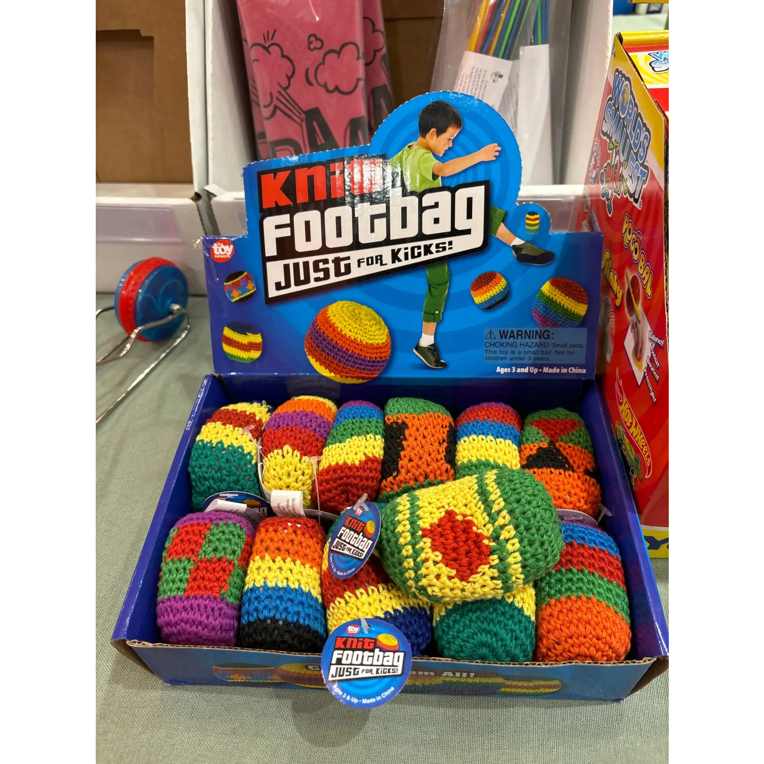 2" Knit Kickball - Lunar Squirrel’s Puntique