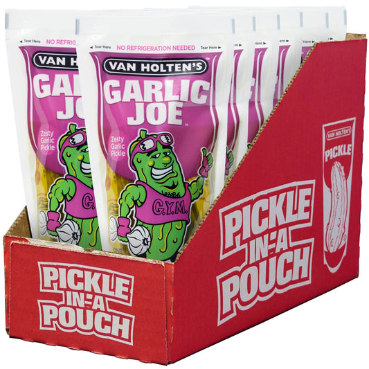 Van Holten's Garlic Joe Pickle Pouch - Grandpa Joe's Candy Shop