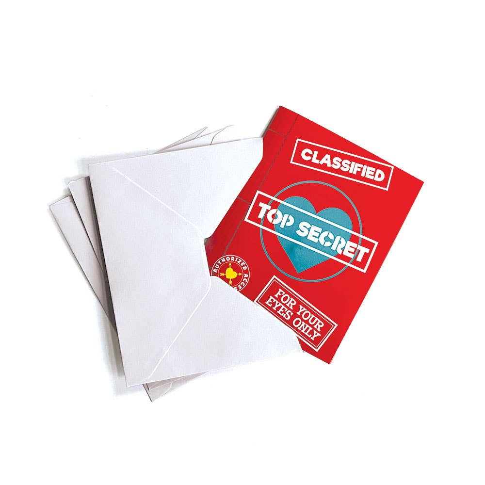 Paper House Productions - Top Secret Decoder Classroom Pack Valentines