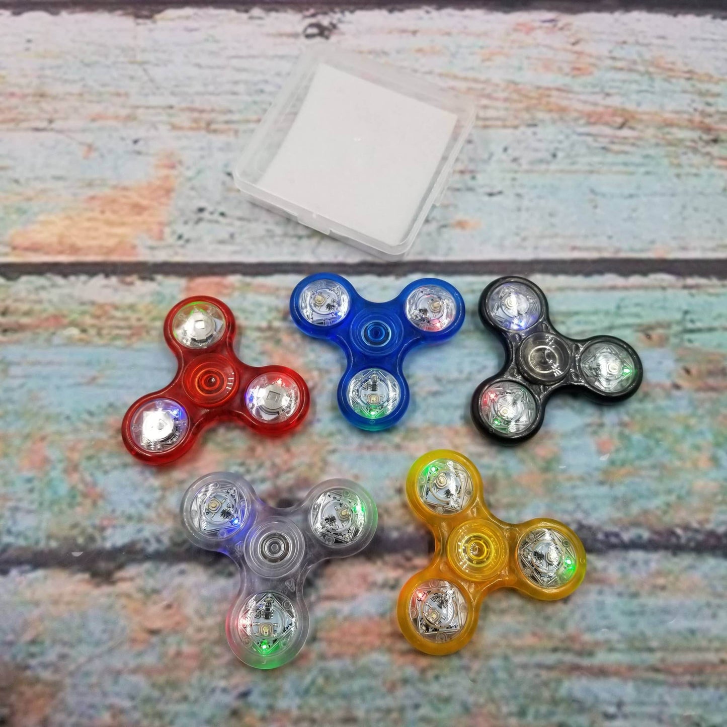 Rotating Fingertip Spinner Sensory Toy With Dazzling Lights - MIAS SHOP