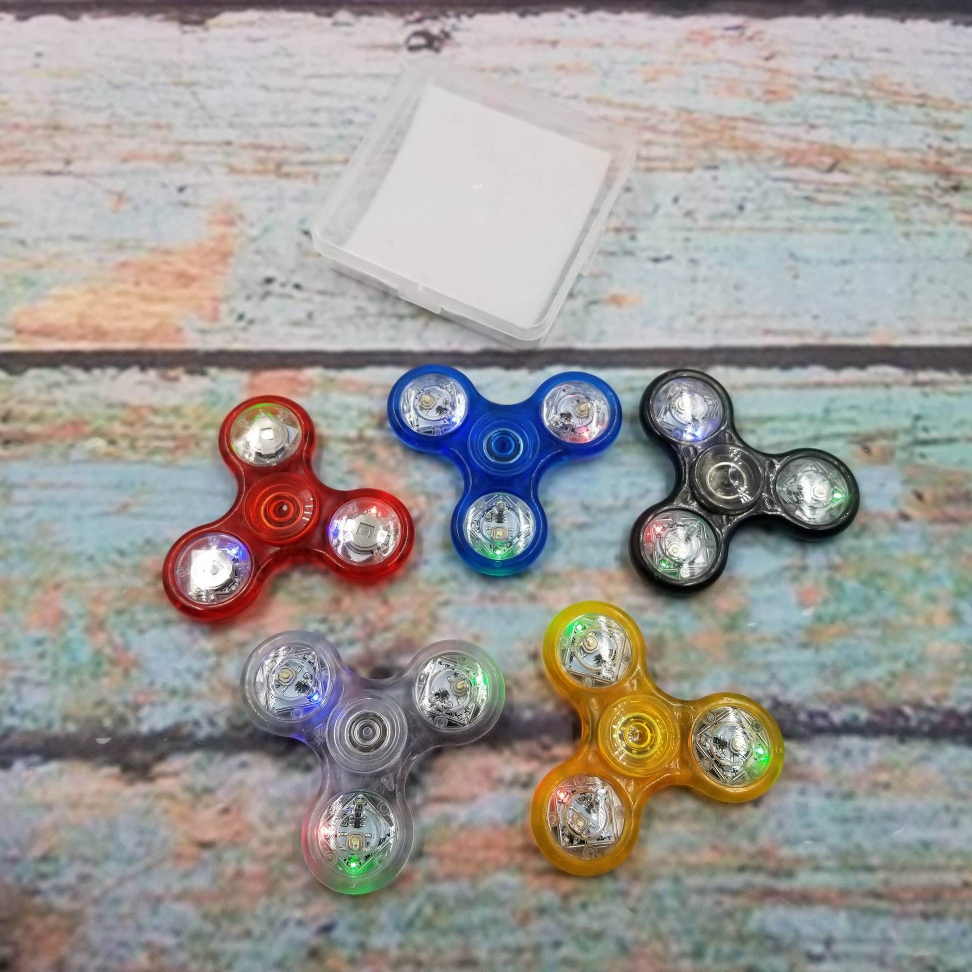 Rotating Fingertip Spinner Sensory Toy With Dazzling Lights - MIAS SHOP