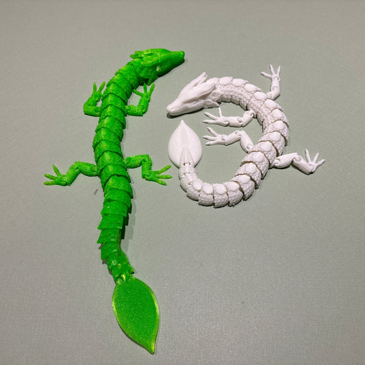 3d Printed Articulating Leaf Dragon