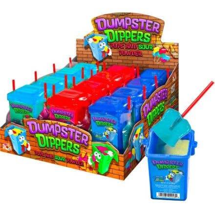 Albert's Dumpster Dippers, Pops & Sour Powder - Grandpa Joe's Candy Shop