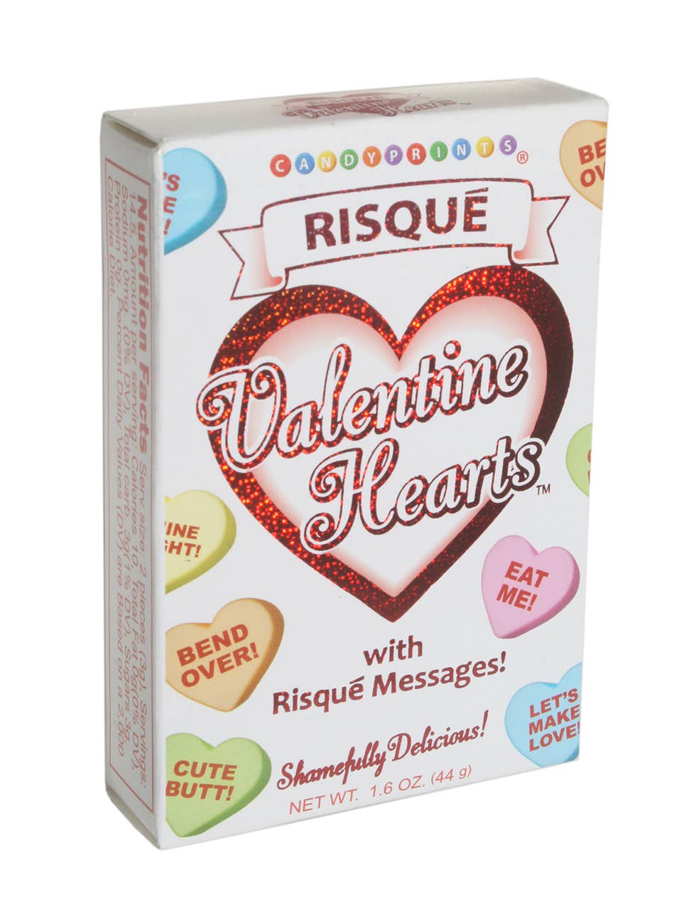 Little Genie Productions - Risqué Valentine's Conversation Candy Hearts- 6 Pack Display