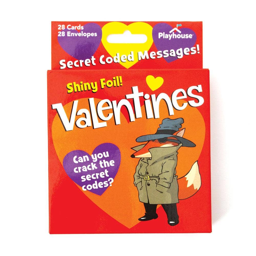 Paper House Productions - Secret Agent Decoder Valentines