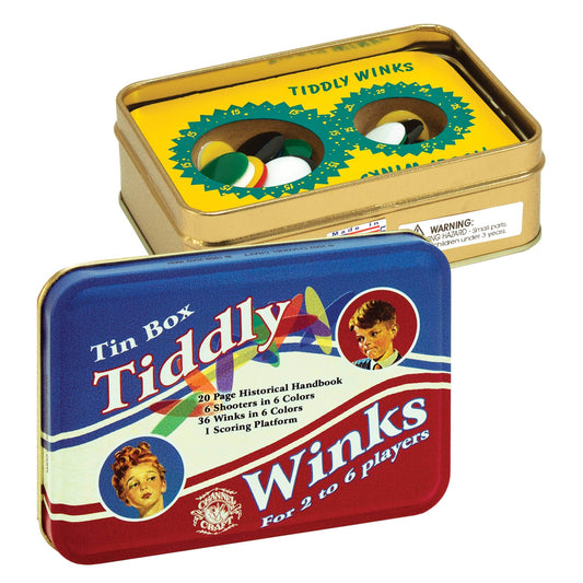 Tiddly Winks in a Classic Toy Tin - Channel Craft