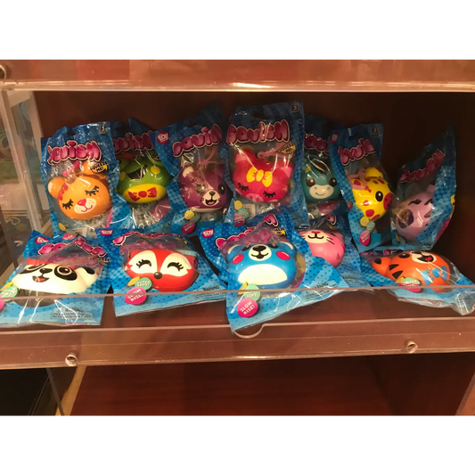 3in Squish Animal Backpack Clip (Random) - Lunar Squirrel’s Puntique