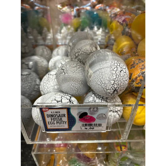 4.5" DINOSAUR FOSSIL EGG PUTTY - Lunar Squirrel’s Puntique