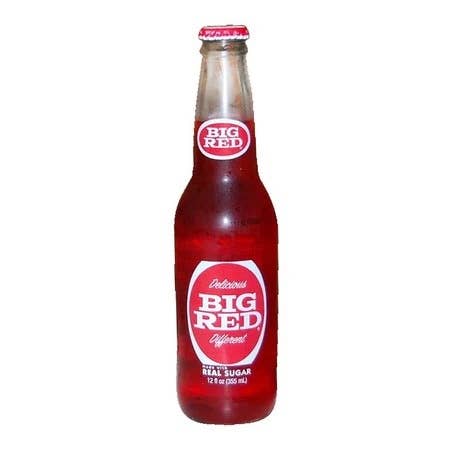 Big Red Soda, 12oz Glass Bottle