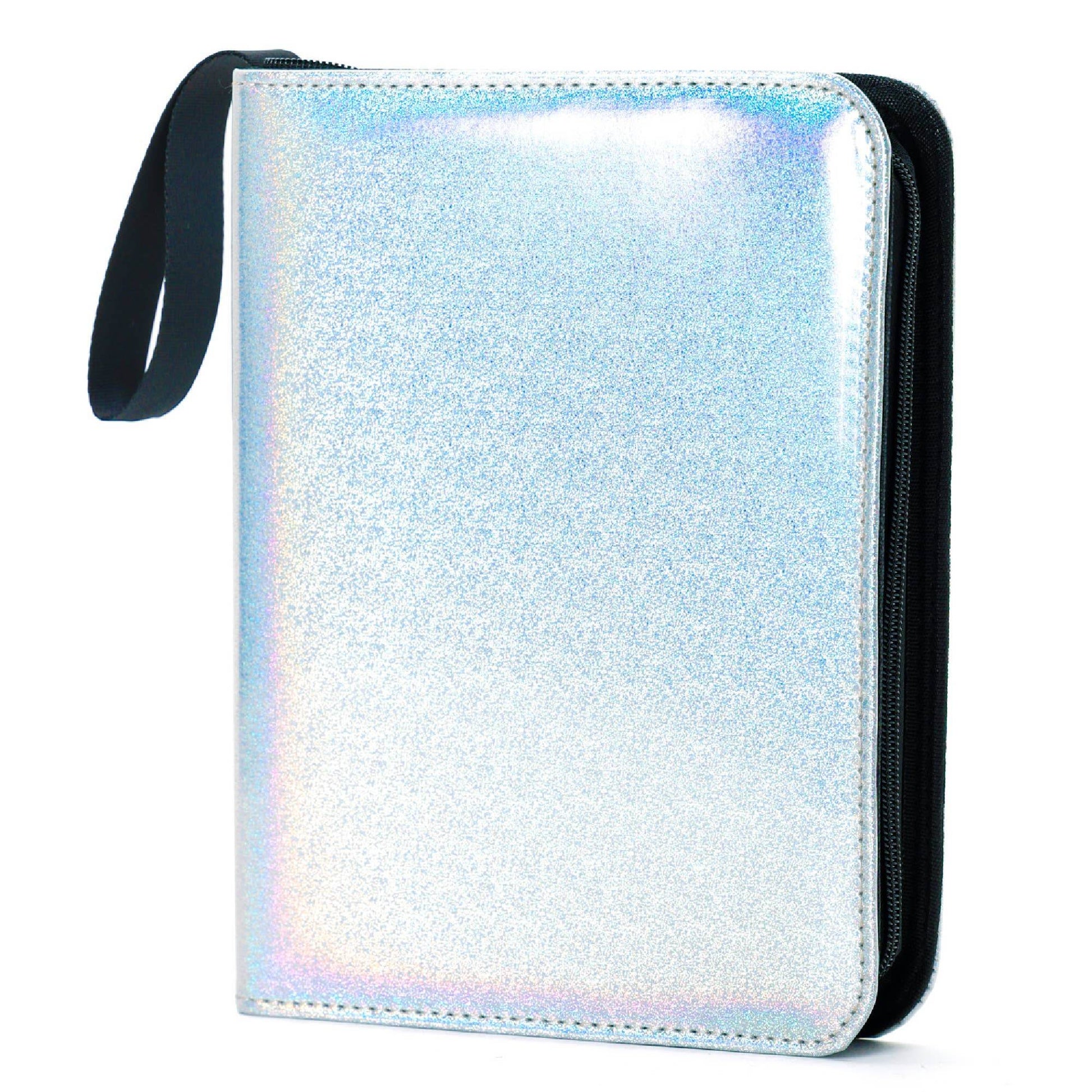 44031: Trading Card Binder | Max (400pcs) | Laser Silver - Fydelity