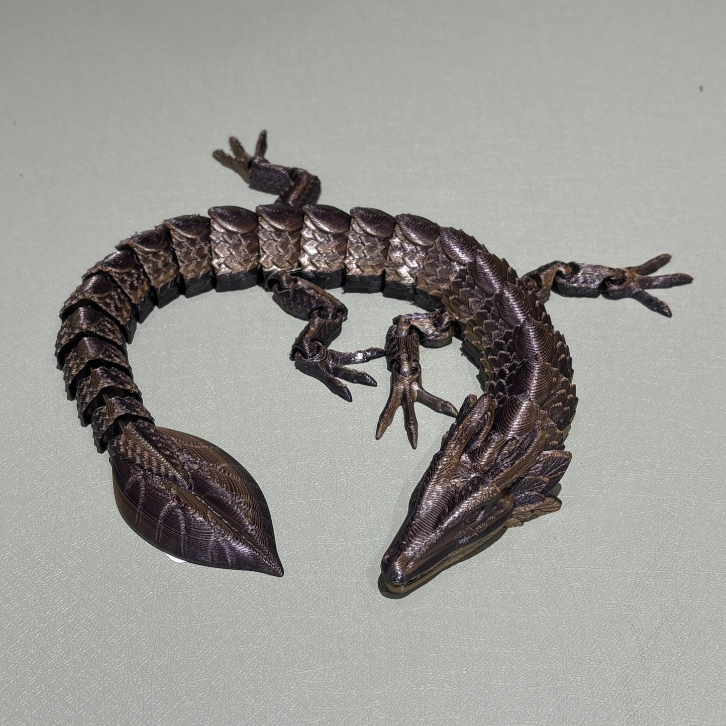 3d Printed Articulating Leaf Dragon