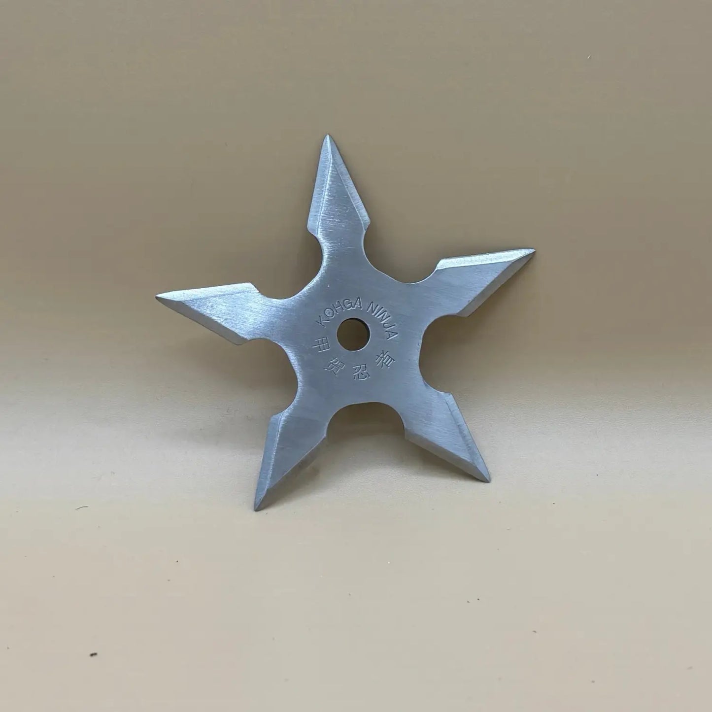 5 Point Silver Throwing Star - Throwing Star