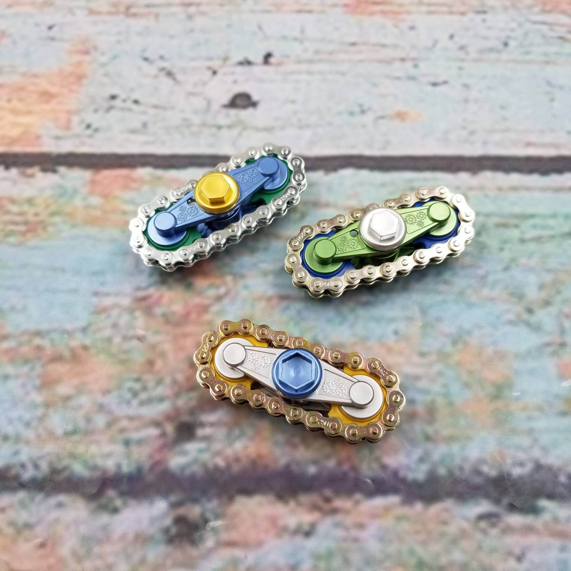 Stacked Spinning Gyroscope Gear Chain Fidget Toy - MIAS SHOP