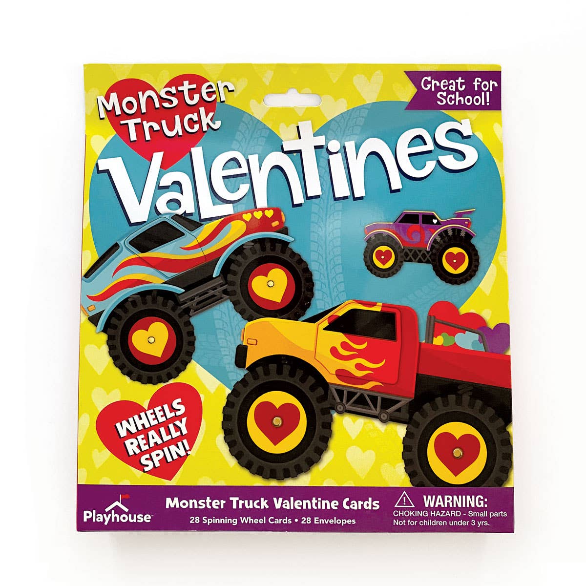 Paper House Productions - Monster Trucks Action Movers Valentines