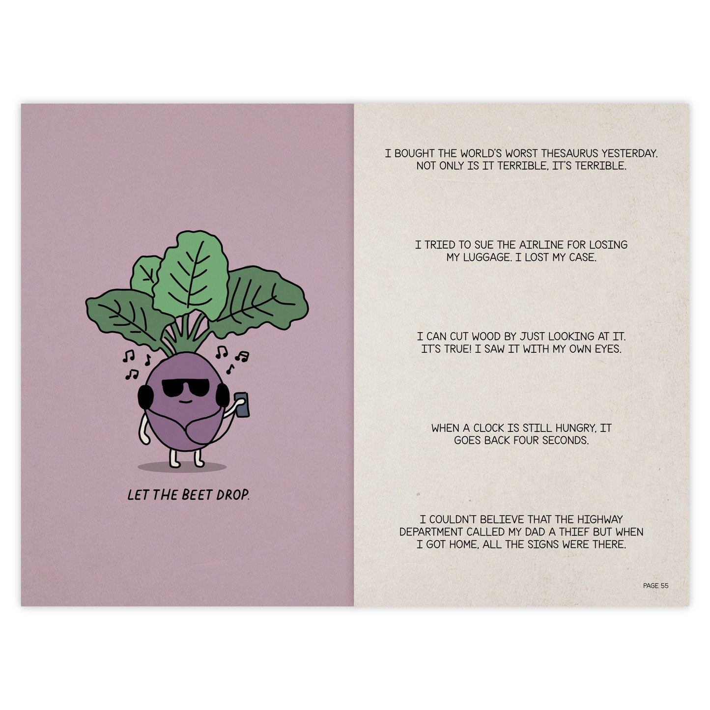 The Book of Puns Softcover 6x9 Book - Willow Creek Press & Gifts