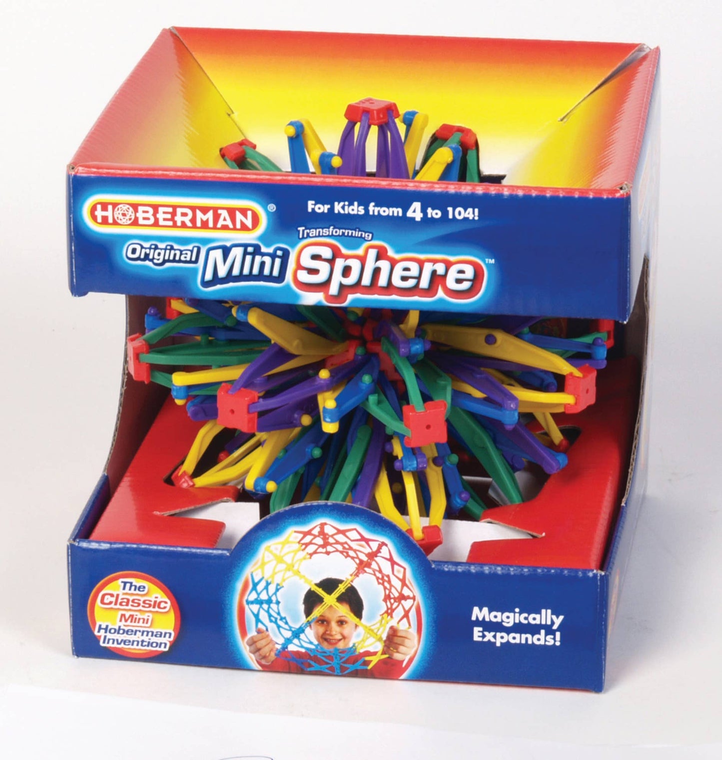 TEDCO Toys - Hoberman Mini Sphere - Rainbow