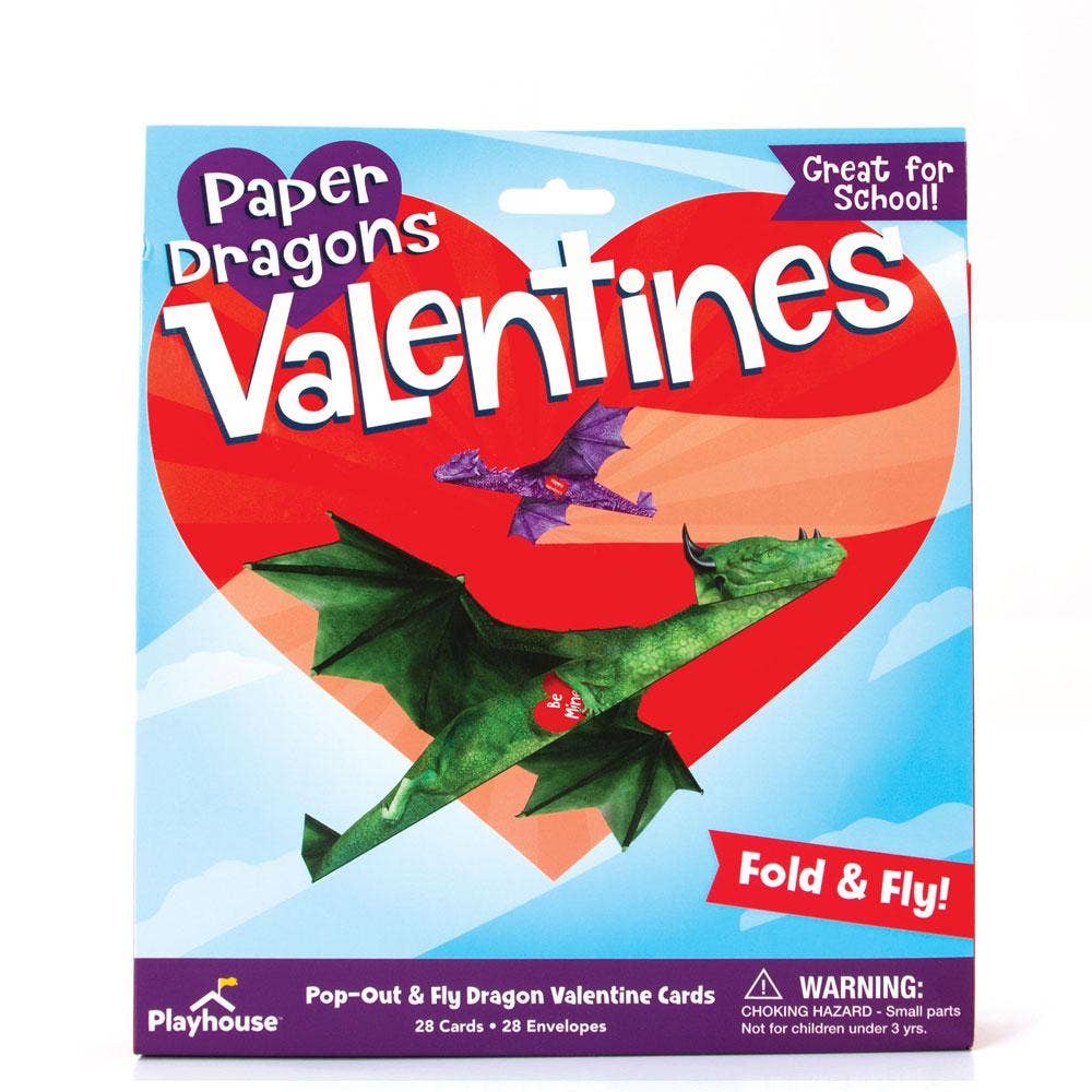 Paper House Productions - Flying Dragons Valentines