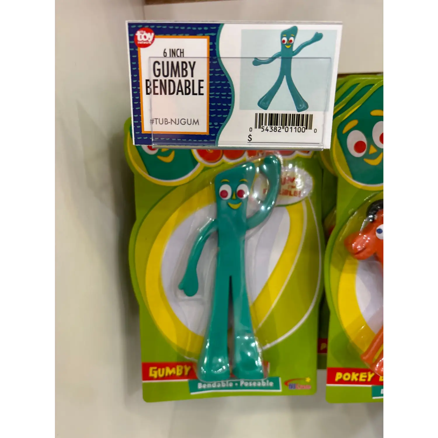5" Gumby Bendable - Lunar Squirrel’s Puntique